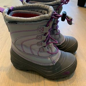 EUC The North Face boots;size 12